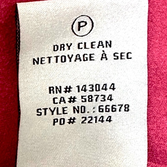 🧥‎ BAGATELLE Faux Suede Draped Moto Blazer | Style #66678 | Fuchsia Pink | Sz L - Picture 4 of 5